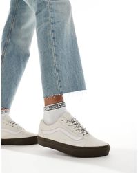 Vans - – old skool – sneaker aus wildleder - Lyst