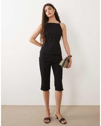 ASOS - Long Line Capri Trouser - Lyst