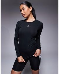 adidas Originals - Adidas Training Tech Fit Long Sleeve Top - Lyst