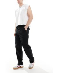 JJ Rebel - Pantalones Negros Cargo De Corte Suelto De - Lyst