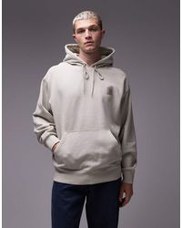 Carhartt - Sudadera Extragrande Sin Cierres Con Capucha Y Acabado Lavado Vista De -Neutro - Lyst