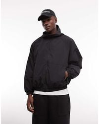ASOS - Stormmax Chaqueta Impermeable Plegable Negra - Lyst