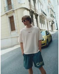 Pull&Bear - Ranked Swing Relaxed Fit Graphic T-shirt - Lyst