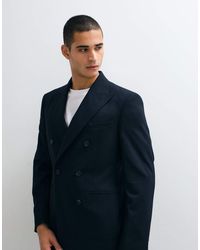 ASOS - Slim Double Breasted Colbert - Lyst