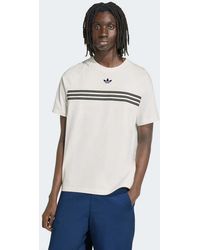 adidas Originals - Chest Stripes T-Shirt - Lyst