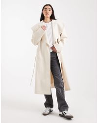 Miss Selfridge - Formal Wrap Coat - Lyst