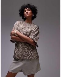 & Other Stories - Jersey Relaxed T-shirt With Panel Detail - Lyst