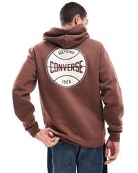 Converse - Sudadera Con Capucha Y Estampado Gráfico Retro Chuck De - Lyst