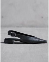ASOS - Loretta Chisel Toe Slingback Ballets - Lyst