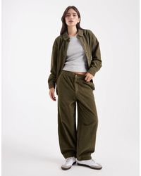ASOS - Barrel Leg Bubble Corduroy Pants - Lyst