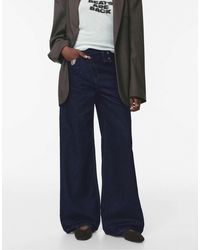 Pull&Bear - Jean ample à taille croisée - Lyst