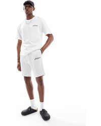 Jack & Jones - Script Logo T-shirt & Short Lounge Set - Lyst