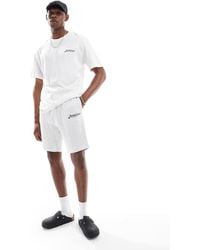 Jack & Jones - Script Logo T-shirt & Short Lounge Set - Lyst