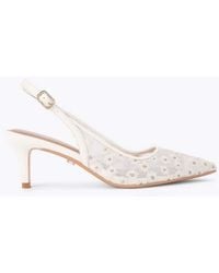 Carvela Kurt Geiger - Positano Sling Low Heeled Shoes - Lyst