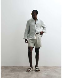 Hollister - Pull On Seersucker Shorts - Lyst