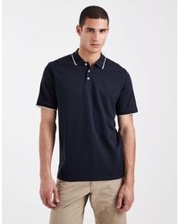 Jack & Jones - Premium Tipped Collar Polo - Lyst