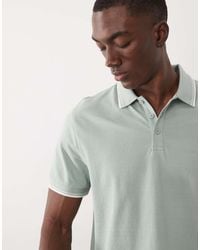 New Look - Tipped Pique Polo T-Shirt - Lyst