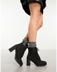 Timberland - Allington 6in Lace Up Heeled Boots - Lyst