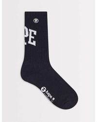 Aape By A Bathing Ape - Aape By A Bathing Ape Logo Socks - Lyst
