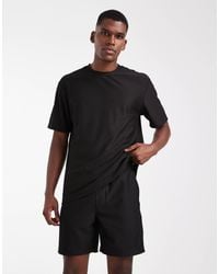 Only & Sons - Plisse Pull On Short Co-ord - Lyst