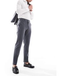 ASOS - Washable Slim Suit Trousers With Lightweight Worsted Wool - Lyst