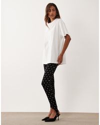 ASOS - Interlock Leggings Met Voetlus - Lyst