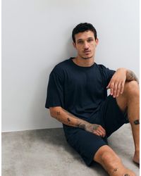 Jack & Jones - Ribbed Lounge T-shirt Set - Lyst