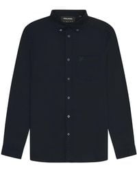 Lyle & Scott - Ls Woven Shirts Tonal Eagle Plain Oxford Shirt - Lyst