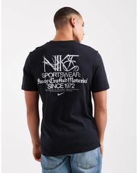 Nike - T-shirt à imprimé sportswear au dos - Lyst