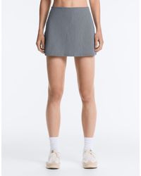 Oysho - Evermove High Rise Striped Short Skirt - Lyst