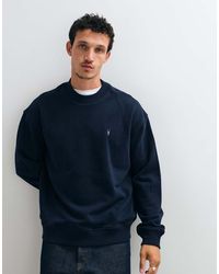 AllSaints - Asher Logo Crew Sweatshirt - Lyst