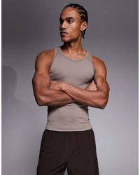 4505 - Icon Seamless Rib Slim Fit Vest - Lyst