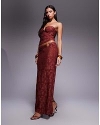 South Beach - Burnout Maxi Beach Skirt - Lyst