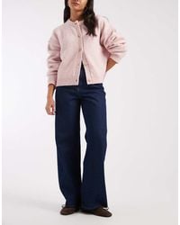 ONLY - Vaqueros De Talle Alto Y Pernera Ancha Hope De - Lyst