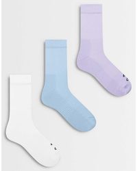 4505 - Icon Running Socks With Arch Support And Anti Bacterial Finish - Lyst