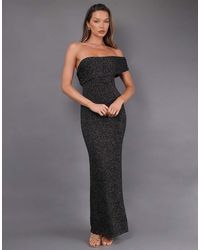SIMMI - Nerina Boucle Knitted Maxi Dress - Lyst