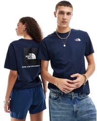 The North Face - Nse Box Back Print T-shirt - Lyst