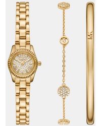 Michael Kors - 3 Hand Lexington, Stainless Steel - Lyst