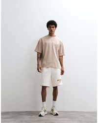 HUGO - Nomario Loose Fit Jersey Shorts - Lyst