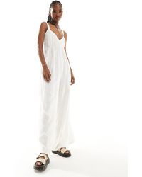 Free People - Strappy Wide Leg Jumpsuit - Lyst