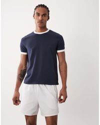 4505 - Quick Dry Seersucker 5" Tennis Short With Zip Pockets - Lyst