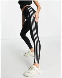 adidas Originals - Three Stripe leggings - Lyst