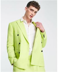 TOPMAN - Oversized Double Breasted Suit Jacket - Lyst