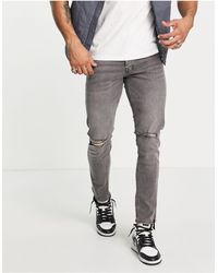 discount 57% MEN FASHION Jeans Worn-in Gray Jack & Jones Jeggings & Skinny & Slim 