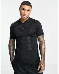SIKSILK - Logo Print T-shirt - Lyst