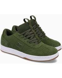 DC Shoes - Astrix Leather Trainers - Lyst