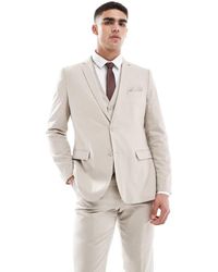 French Connection - French Connection Linen Formal Suit Jacket - Lyst