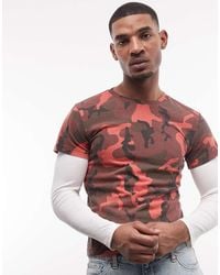 Weekday - Laye Long Sleeve Shrunken Fit T-shirt - Lyst