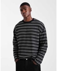 ASOS - Heavyweight Boxy Oversized Long Sleeve T-shirt - Lyst