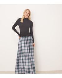 ASOS - Asos Design Tall High Neck Long Sleeve Hybrid Maxi Dress - Lyst